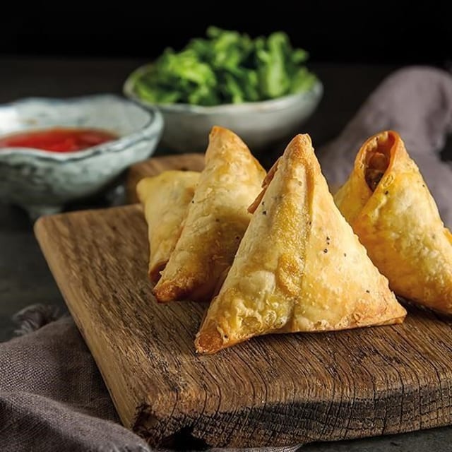 Meat Samosa.