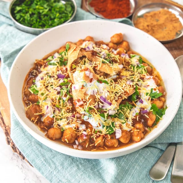 Samosa Chaat.