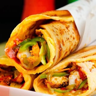 Egg Chicken Kathi Roll