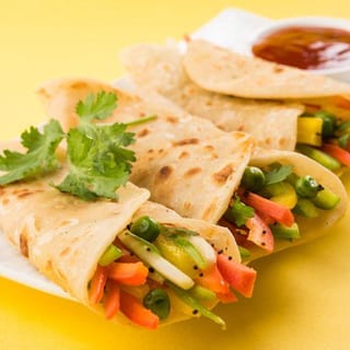 Mix Veg Kathi Roll