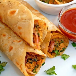 Chicken Kathi Roll