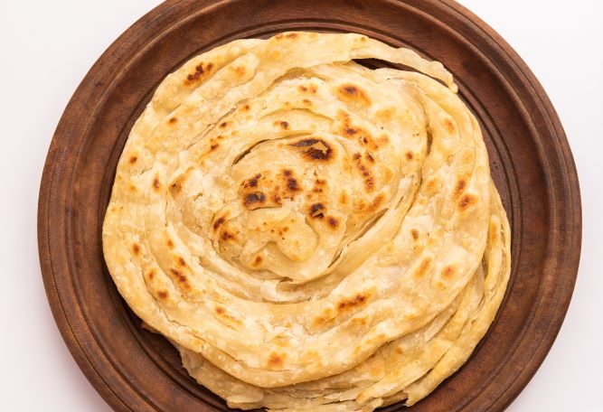 Whole wheat Malabar Parata