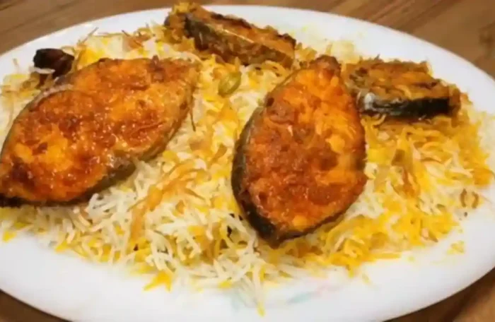 Fried Fish Biryani