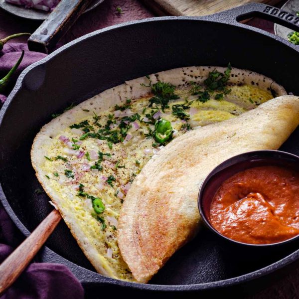 Egg Omlet Dosa