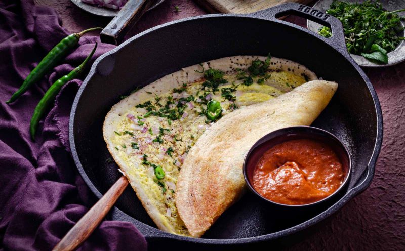 Egg Omlet Dosa