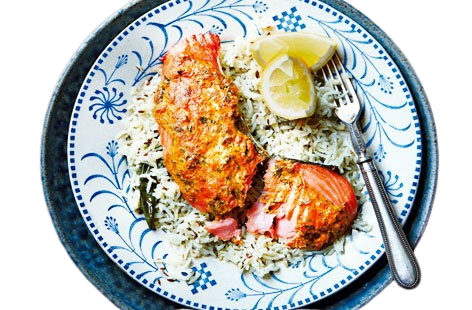 Tandoori Blakened Salmon