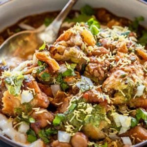 Samosa chaat
