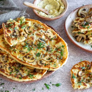 Stuffed Paneer Naan