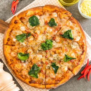 Sultani Shrimp Pizza